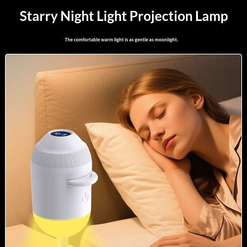 Starry Night Light Projector on ceiling