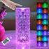 16 Colors LED Crystal Rose Lamp illuminated rose