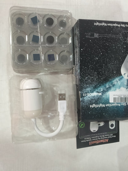 Starry Night Light Projector on ceiling