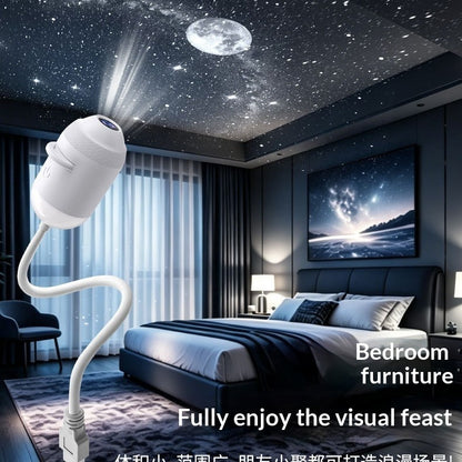 Starry Night Light Projector on ceiling
